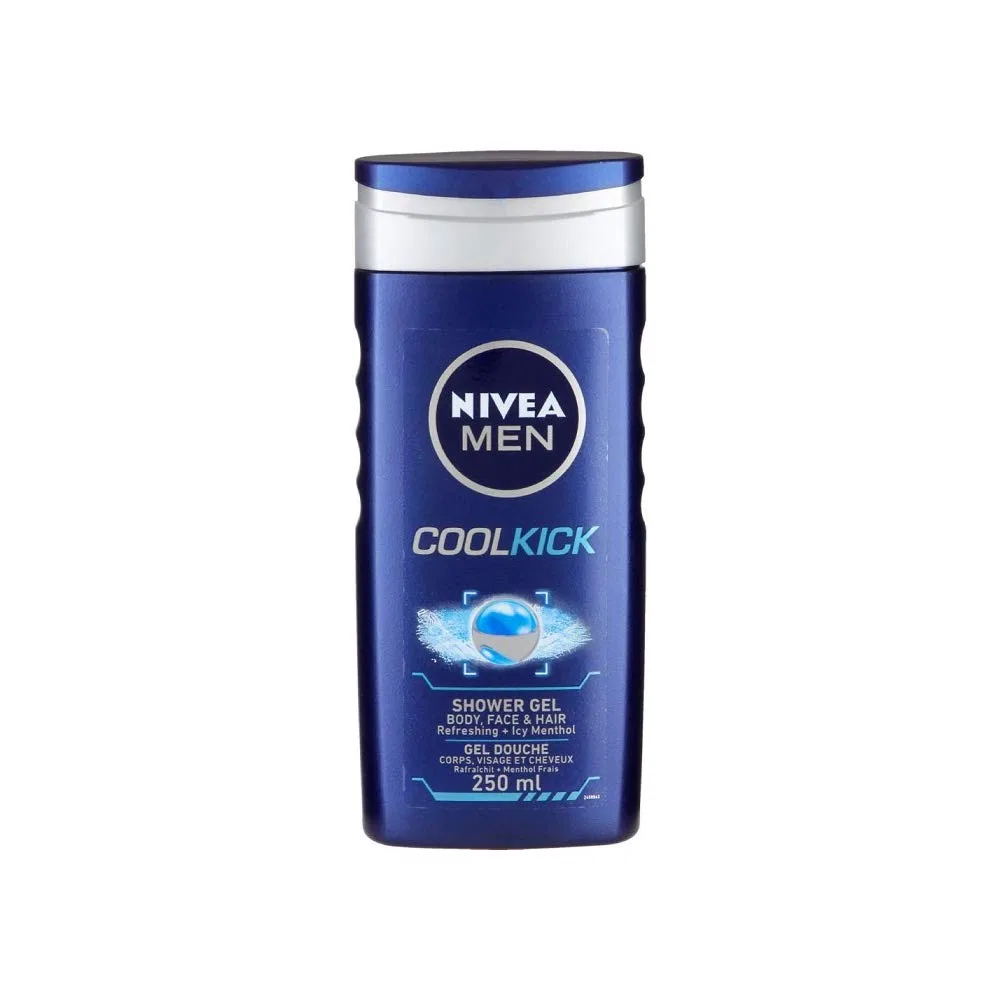 Мужской гель для душа 3-в-1 Cool Kick от NIVEA Nivea