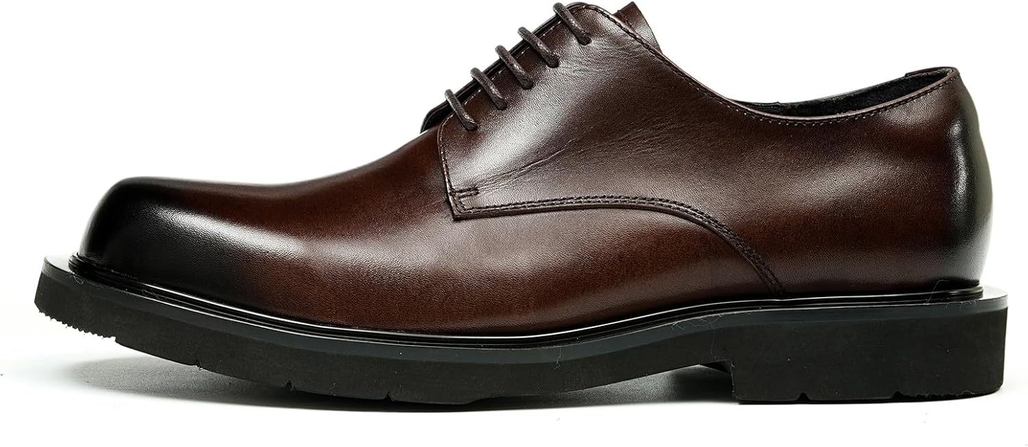 

Мужские кожаные туфли дерби Neufboissee, Coffee