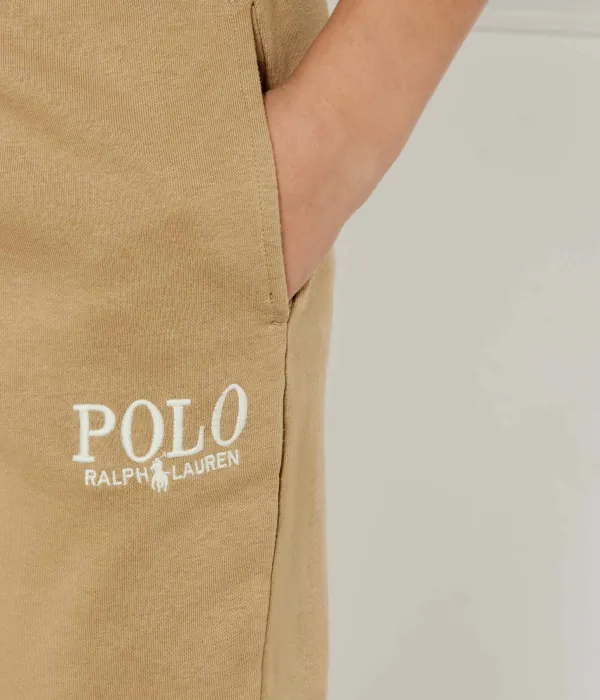 Спортивные штаны Regular fit Polo Ralph Lauren, бежевый — фото 4