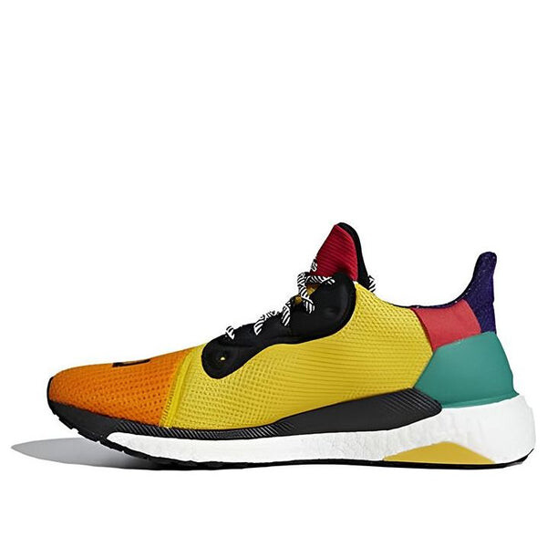 

Кроссовки x pharrell solar hu glide Adidas, желтый
