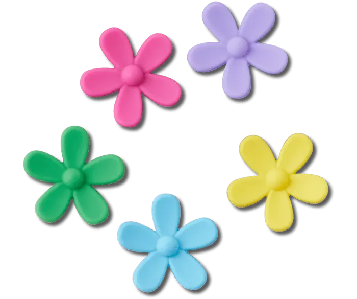

Джиббитсы Flower Power 5 Pack Crocs