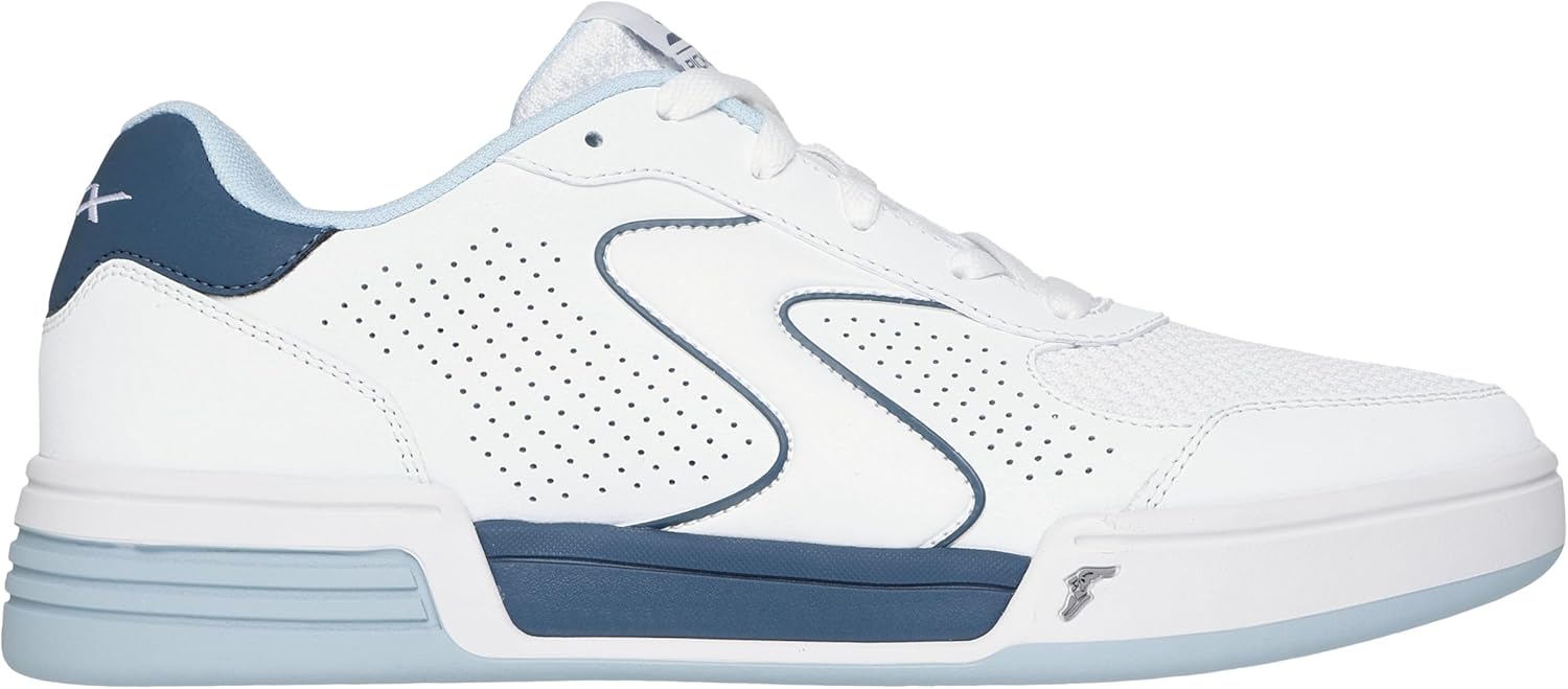 Мужские кроссовки Skechers Viper Court Classic, белый/синий — фото 4