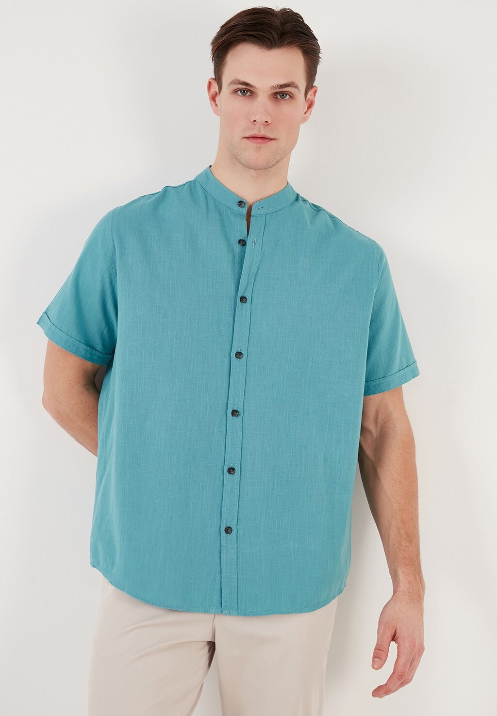 

Рубашка Short Sleeve Buratti, бирюзовый