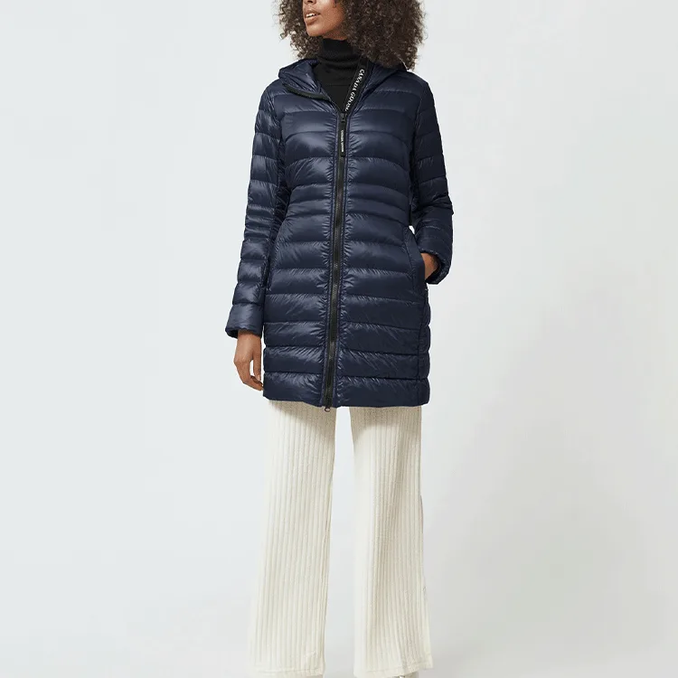 Canada Goose Куртка пуховая Cypress SS21 женская морская синяя — фото 4