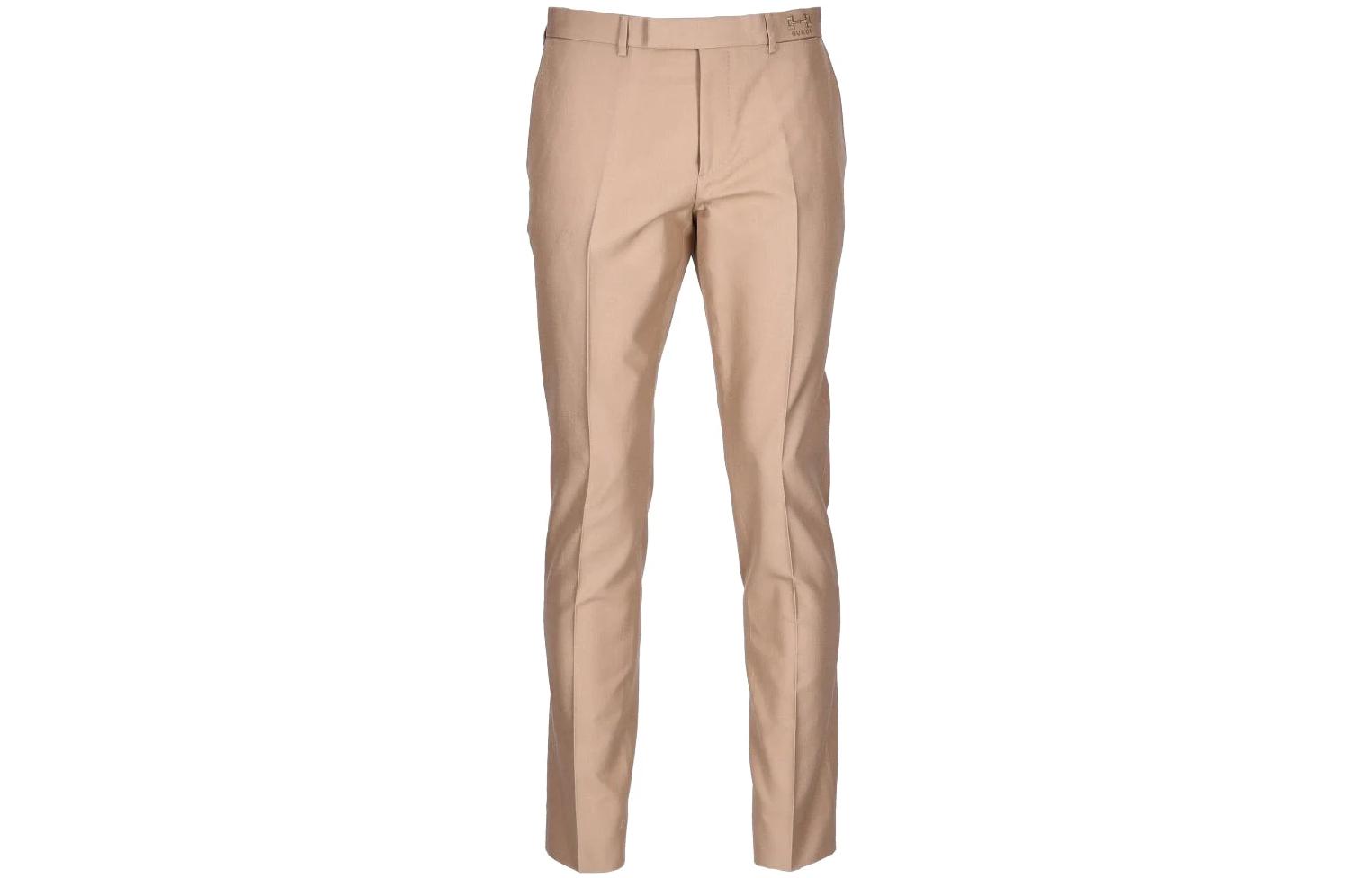 

Повседневные брюки мужские умбра GUCCI, коричневый