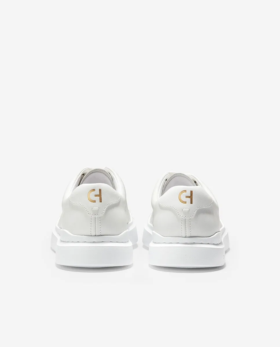 Легкие мужские кожаные кроссовки из перфорированной кожи Cole Haan, белый — фото 4