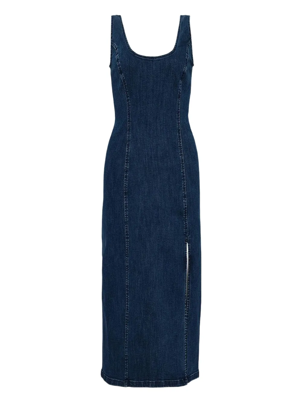 

Миди-платье Athena с джинсовыми вставками rag & bone, синий