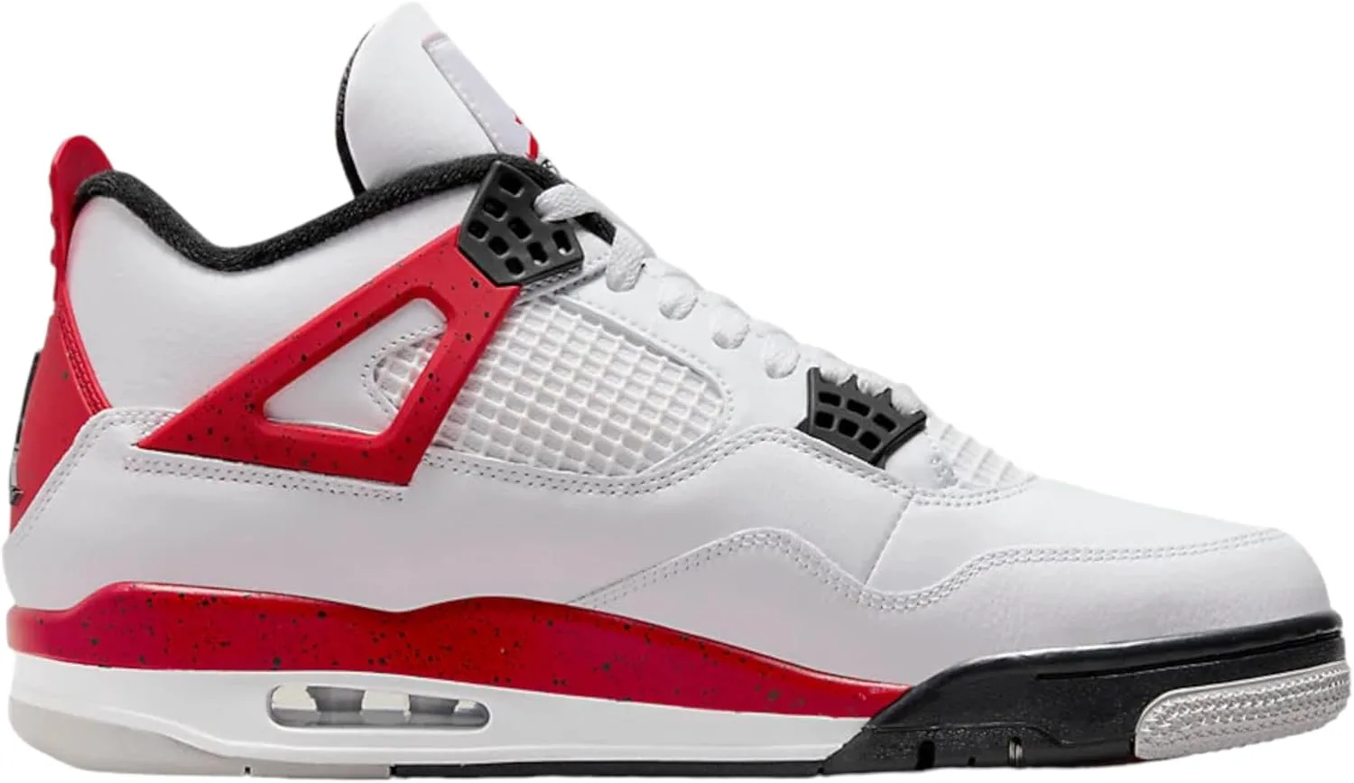

Мужские кроссовки Nike Air Jordan 4 Retro, белый/красный/черный