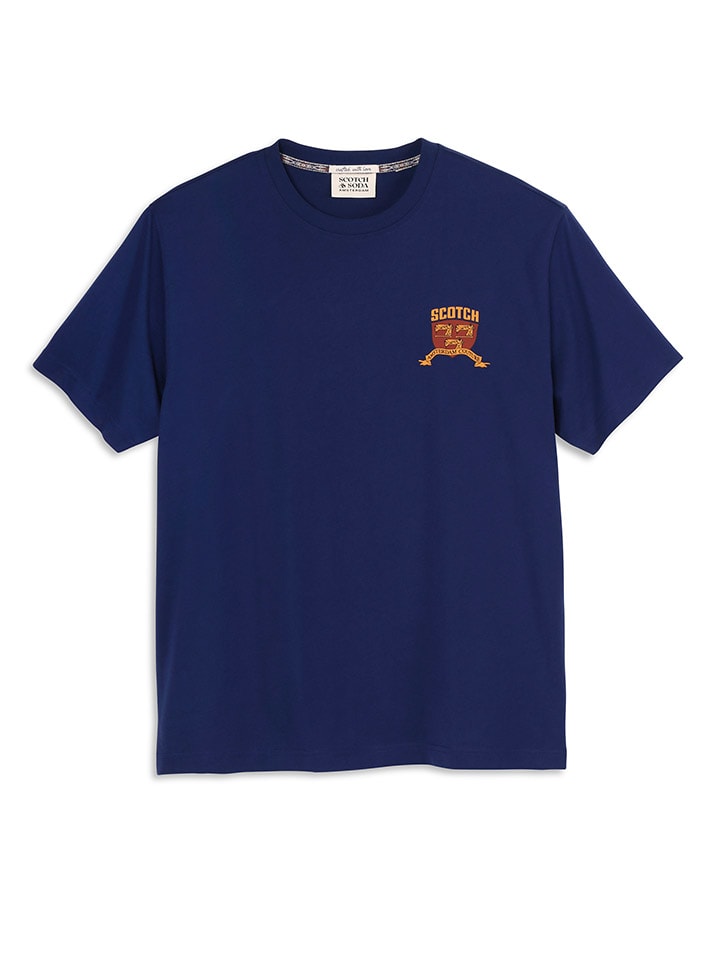 

Футболка Scotch & Soda, темно-синий