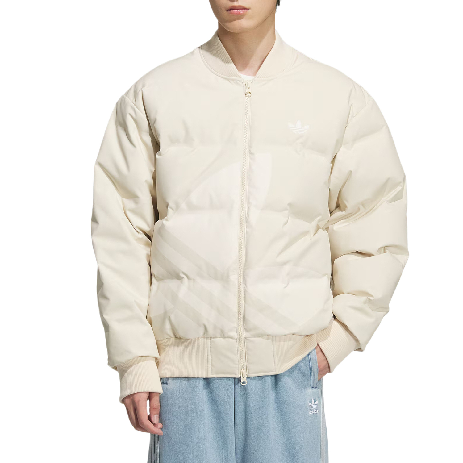 Куртки и пальто CHILLAX LWD Down Unisex Adidas Originals, бежевый — фото 3