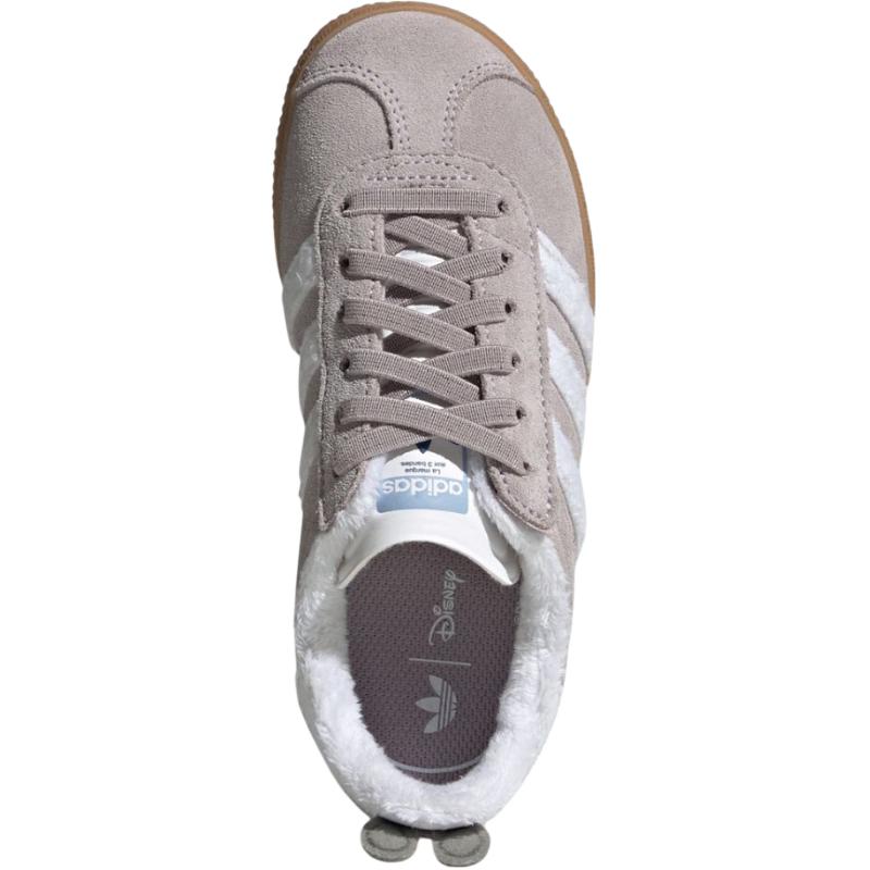 Adidas Originals Disney x GAZELLE низкие детские скейтбординг кроссовки gray white для подростков — фото 4