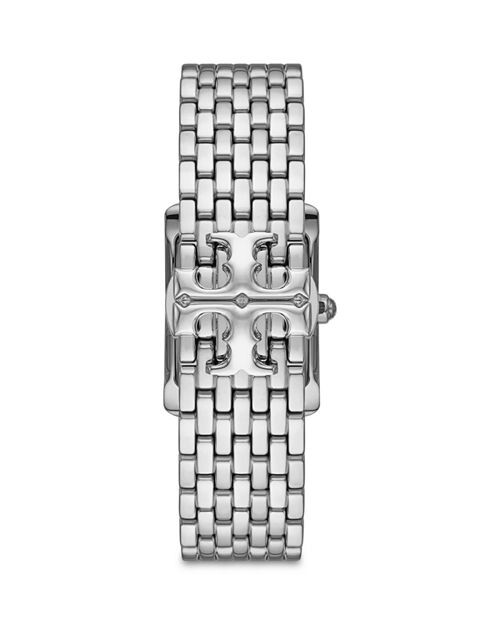 Женские часы Tory Burch Eleanor из нержавеющей стали, 25 мм, цвет Silver — фото 3