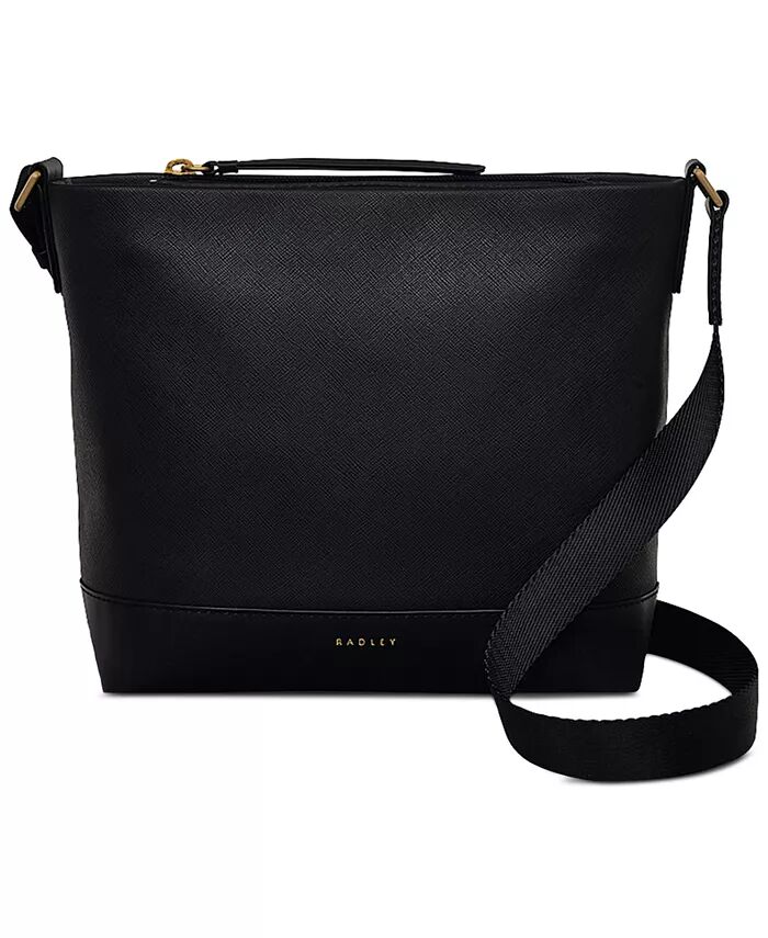 

Сумка через плечо Suffolk Road Small Leather на молнии Radley London, черный