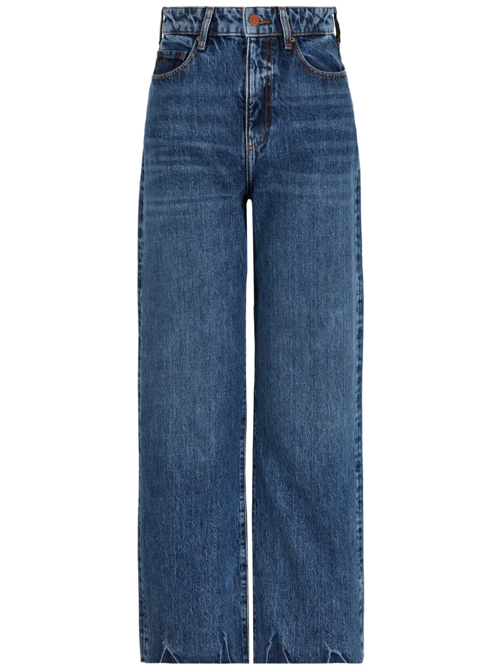 

Прямые джинсы с логотипом Armani Exchange, синий