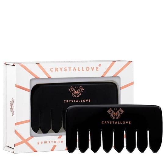 

Массажная расческа из обсидиана Crystallove