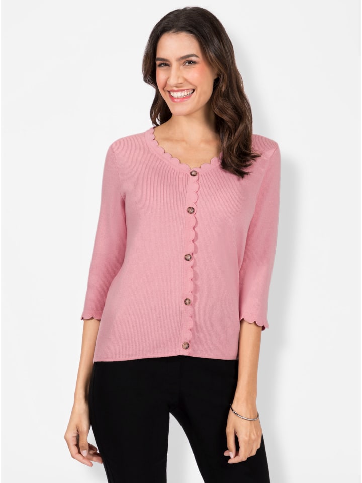 

Свитер с рукавами 3/4 из розового кварца WITT WEIDEN