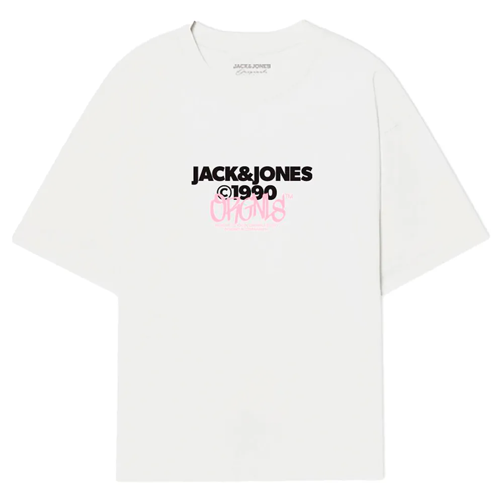 

Футболка с коротким рукавом Jack & Jones 12263939 Blanco, белый