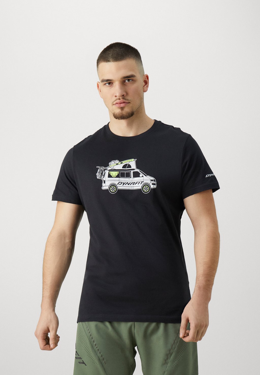 

Футболка с принтом GRAPHIC TEE Dynafit, черный