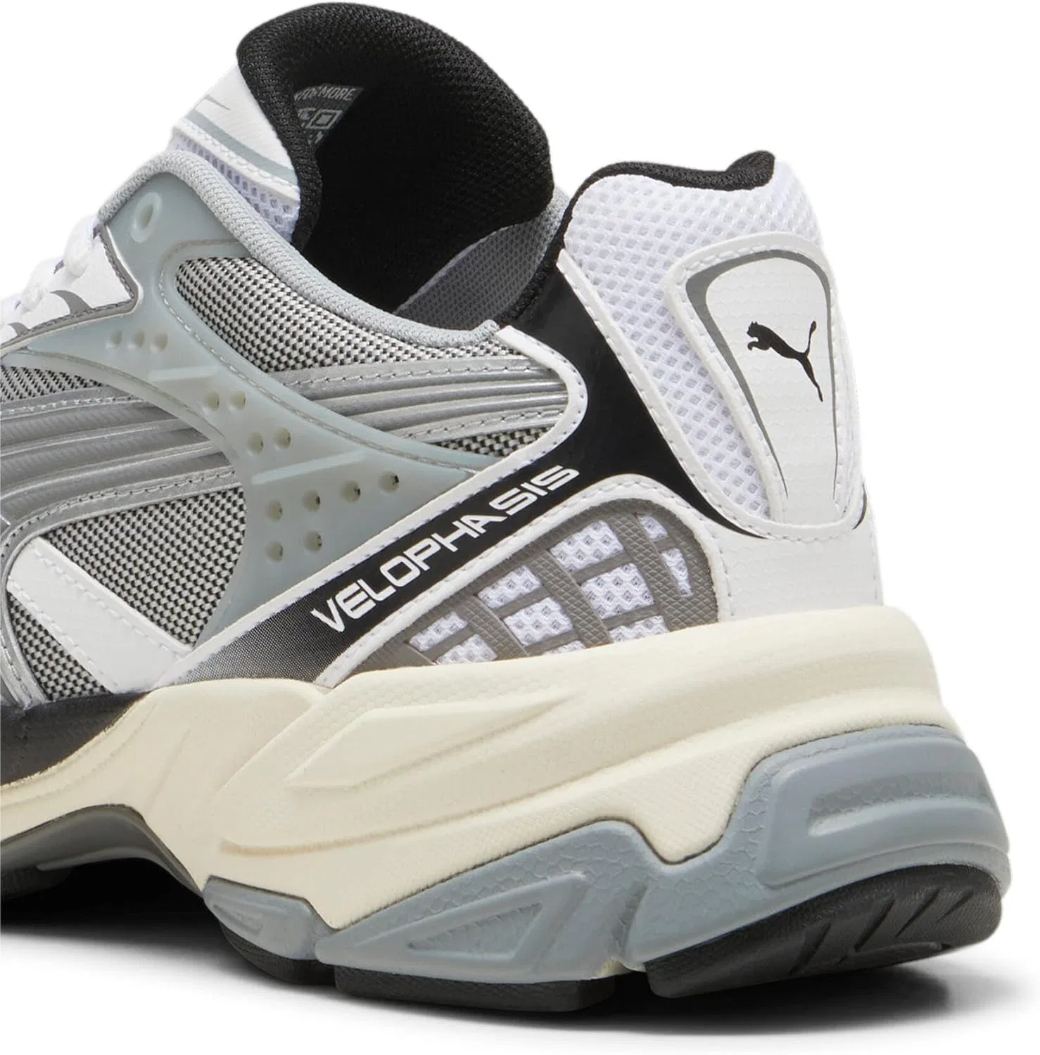 Кроссовки Puma VELOPHASIS, созданные в 2000-х годах, White Cool Mid Grey — фото 3