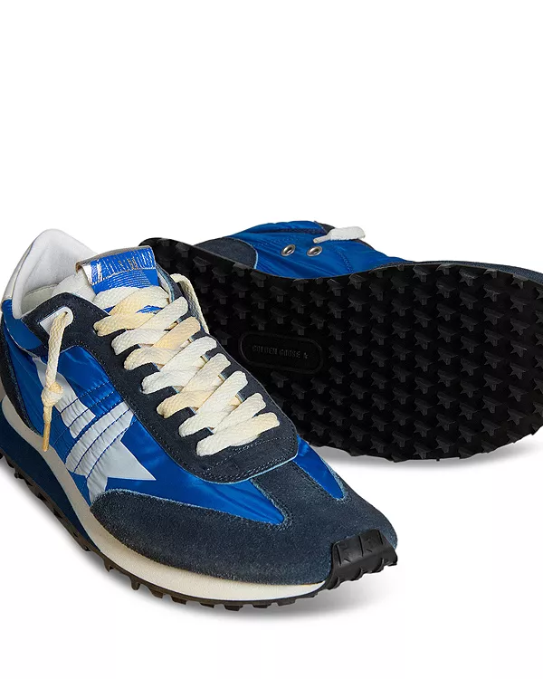 Мужские кроссовки для бега на марафонскую дистанцию Golden Goose, синий — фото 3