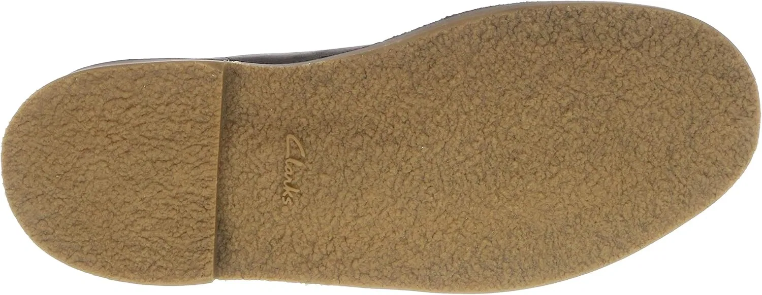 Мужские ботинки Clarks Bushacre 3 Desert Boots, Chukka Boots, черные (черная кожа) — фото 4