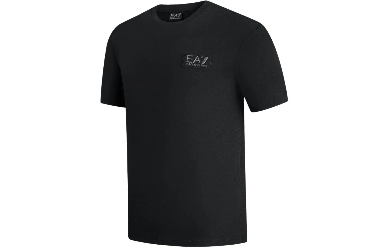 Футболка черная EMPORIO ARMANI EA7 — фото 4