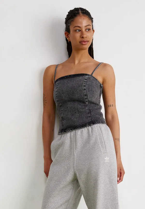 Спортивные штаны ess Adidas Originals, Medium Grey Heather — фото 4