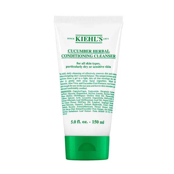 

Ультра нежное очищающее средство для лица Cucumber Herbal Conditioning Cleanser Kiehl'S, 150 ml