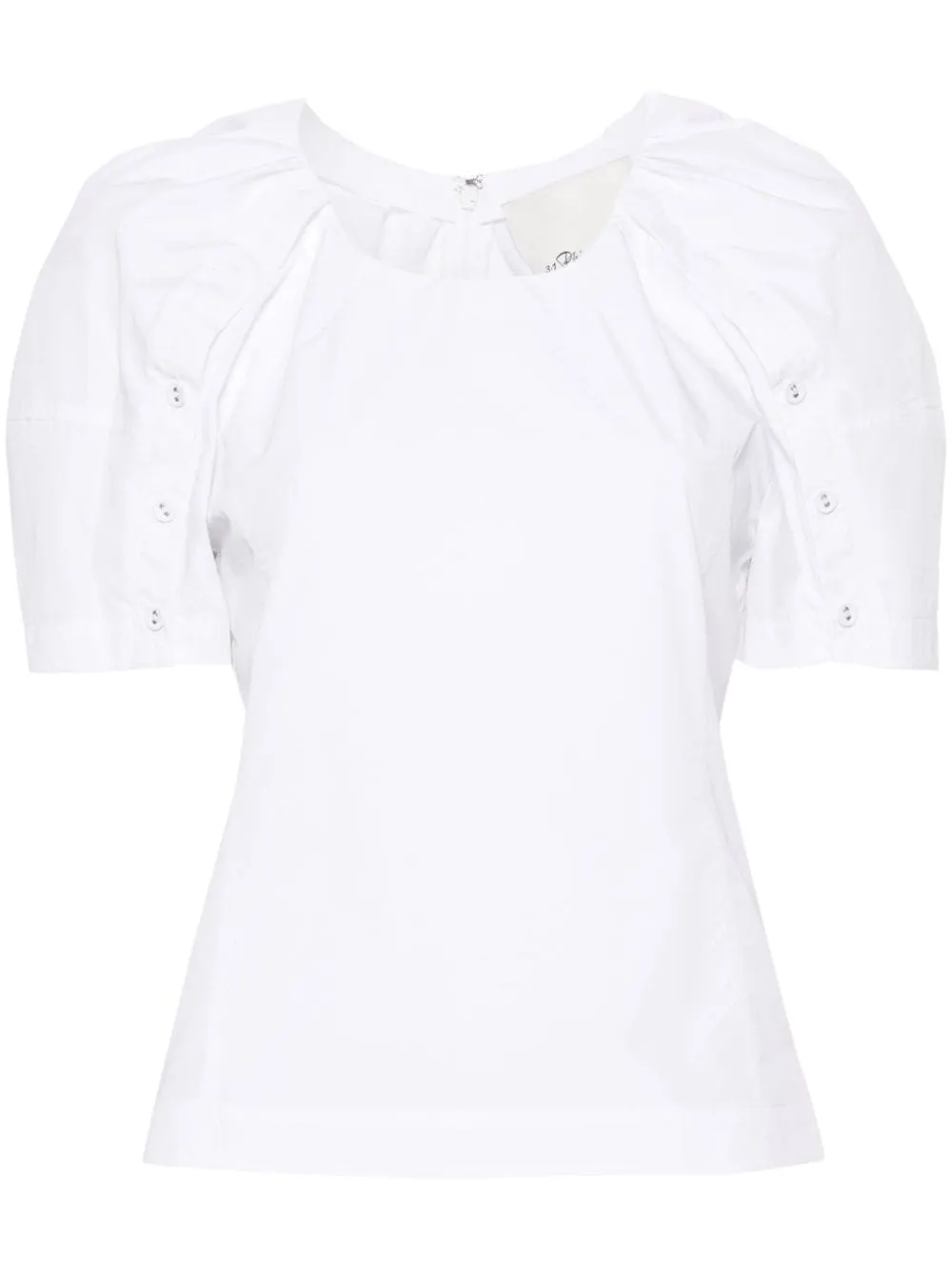 

Блузка Bloom со складками 3.1 Phillip Lim, белый