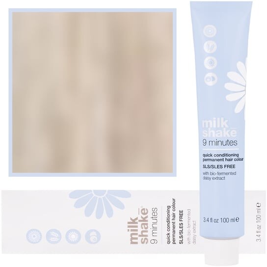 

Стойкая краска для волос 10.1|10А, 100 мл Milk Shake, 9 Minutes Quick Color