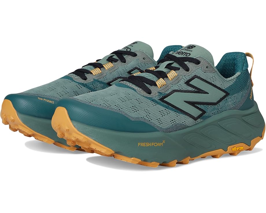 

Кроссовки New Balance Fresh Foam X Hierro v9, цвет Dark Juniper/Black/Dried Apricot