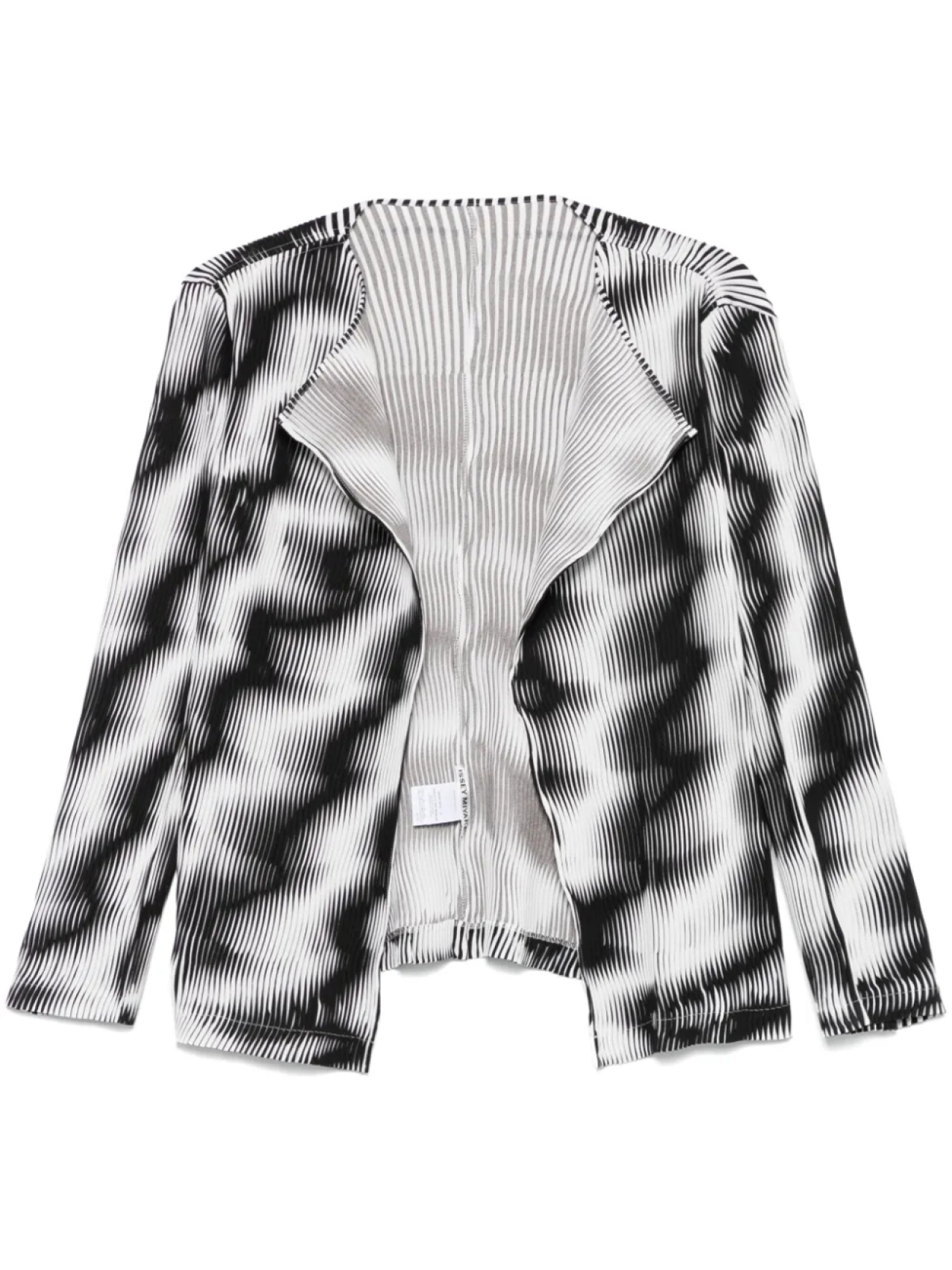 

Issey Miyake куртка со складками, белый