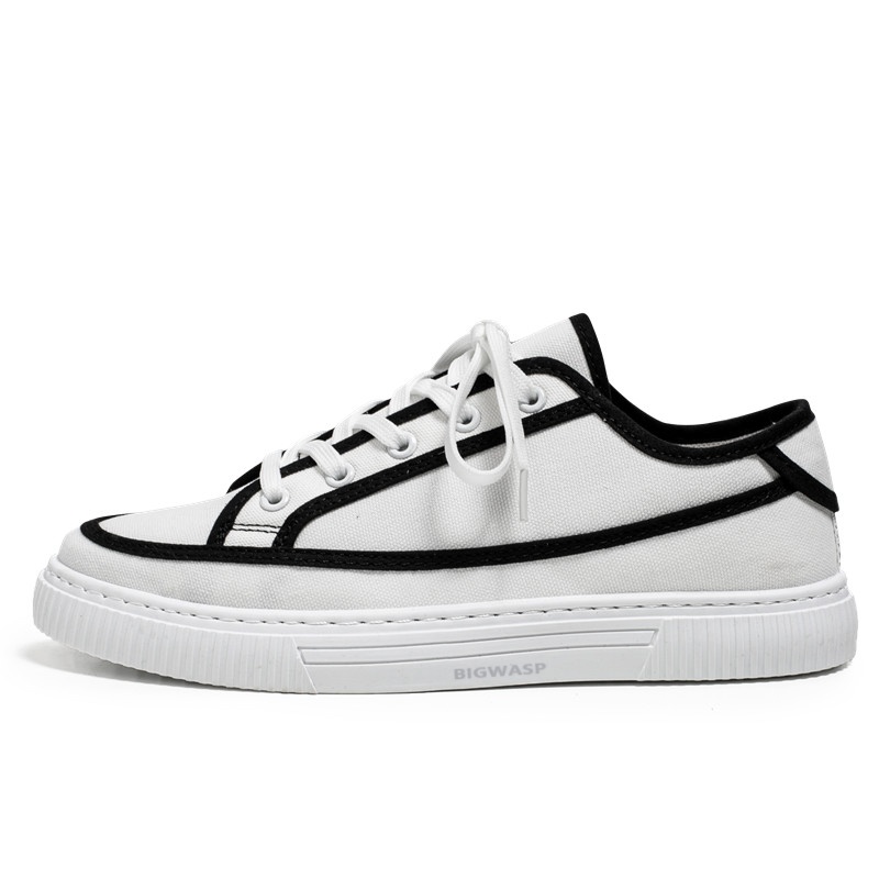 

Износостойкие низкие мужские кроссовки BIGWASP, Black White