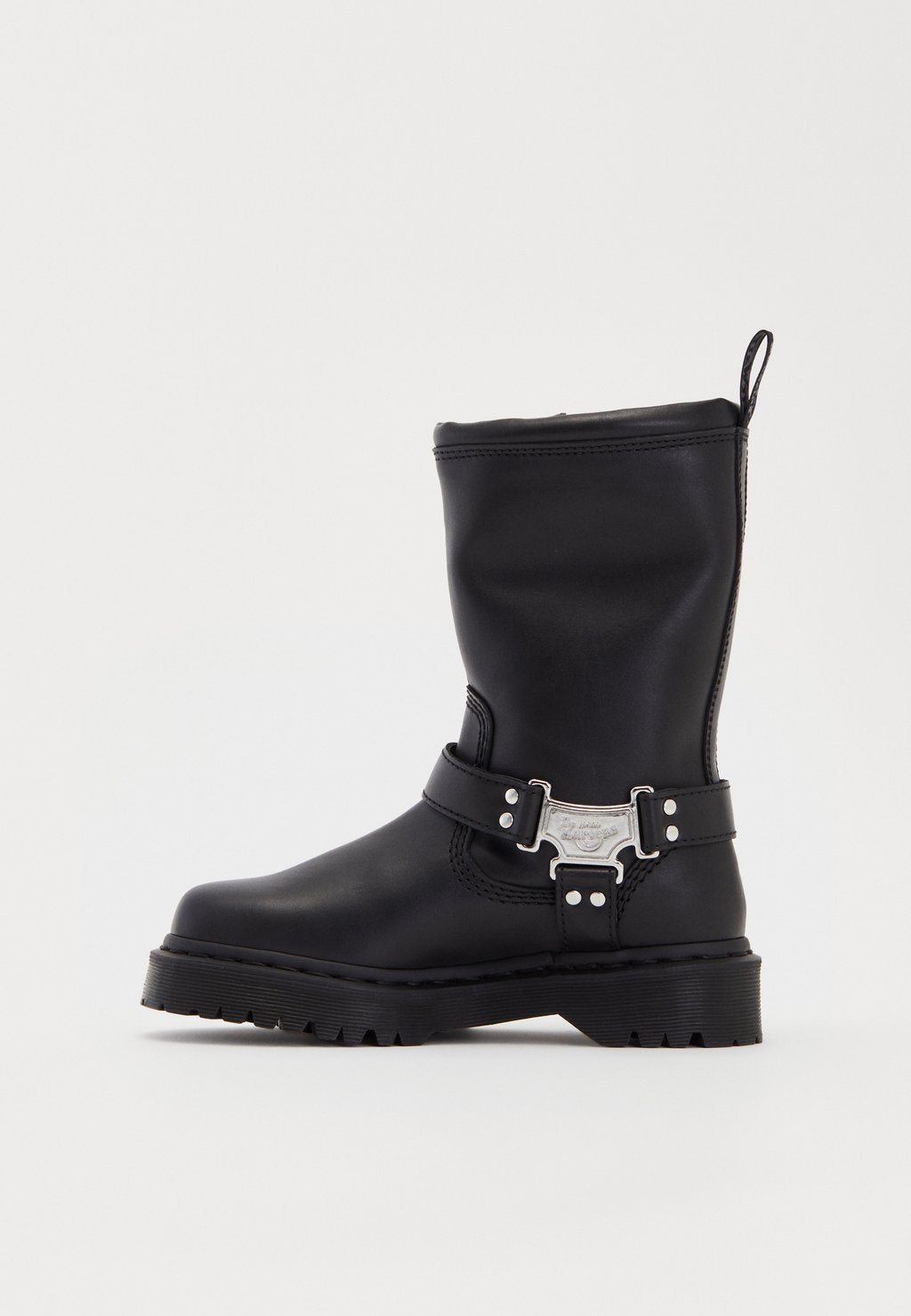 Байкерские сапоги Dr. Martens ANISTONE HI кожаные, черный — фото 2