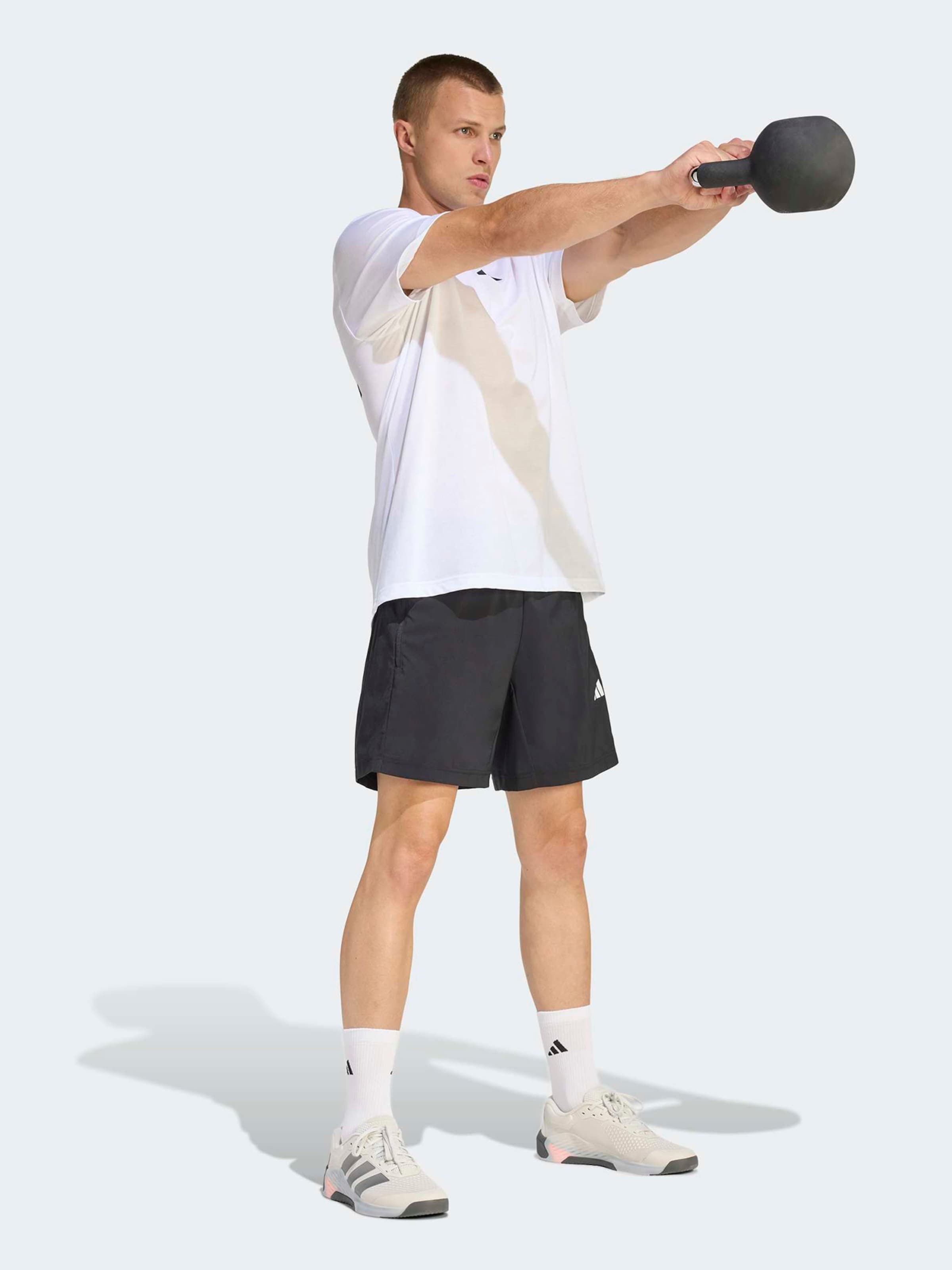 Adidas Performance Футболка Performance 'TR ID' в белом цвете — фото 3