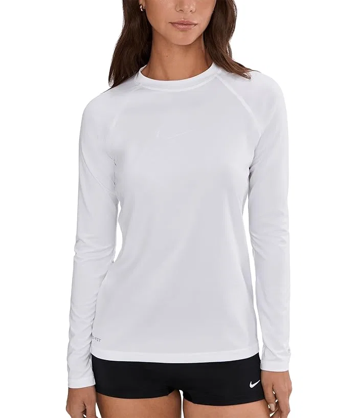 Рашгард Nike Dri-FIT UV Long Sleeve Hydroguard, White