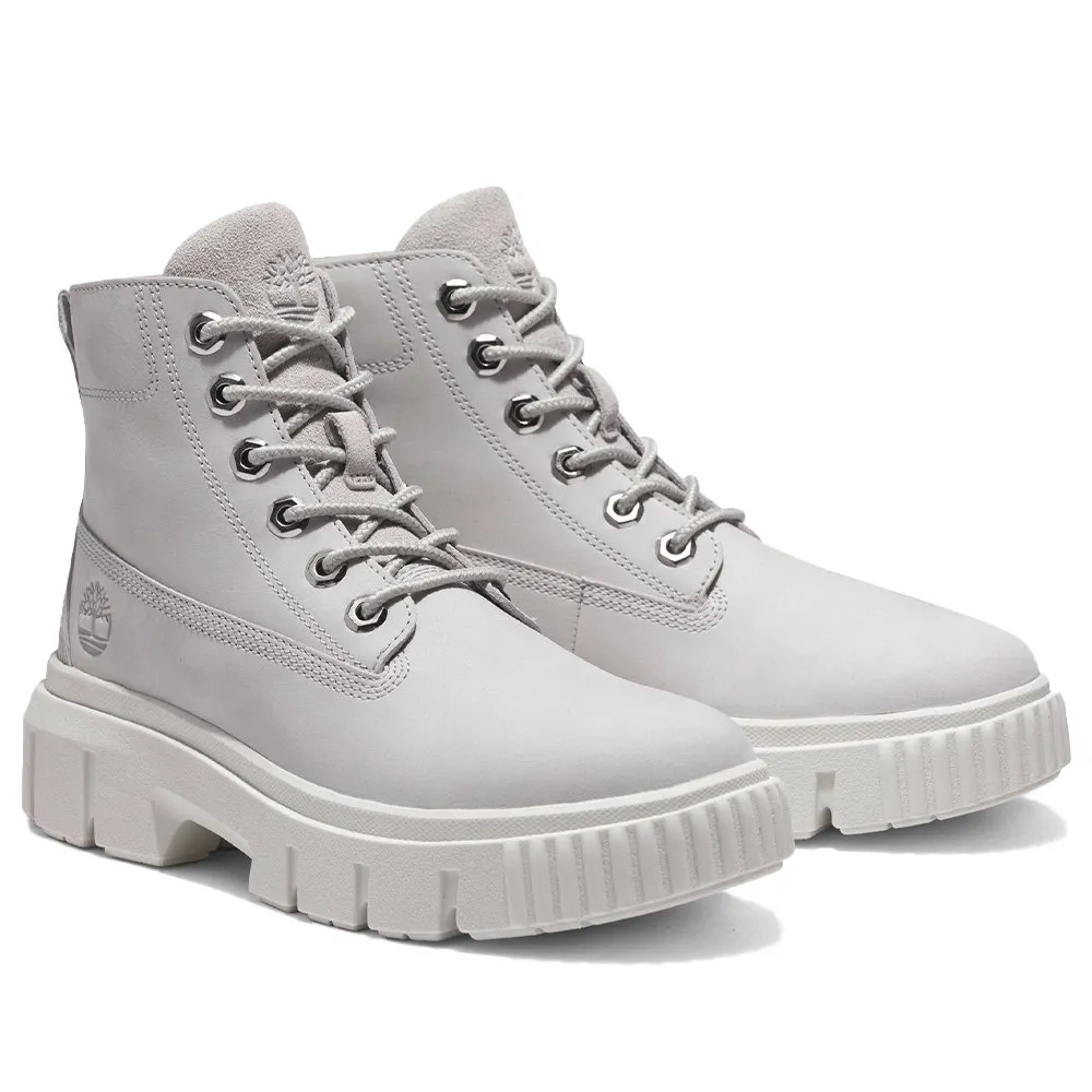 Ботинки Timberland серыйfield Leather, серый