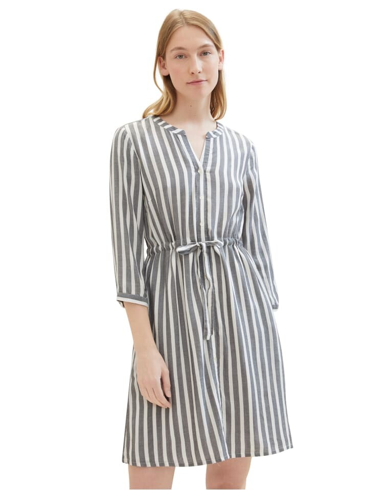 

Длинное платье Tom Tailor Elegantes, темно-синий
