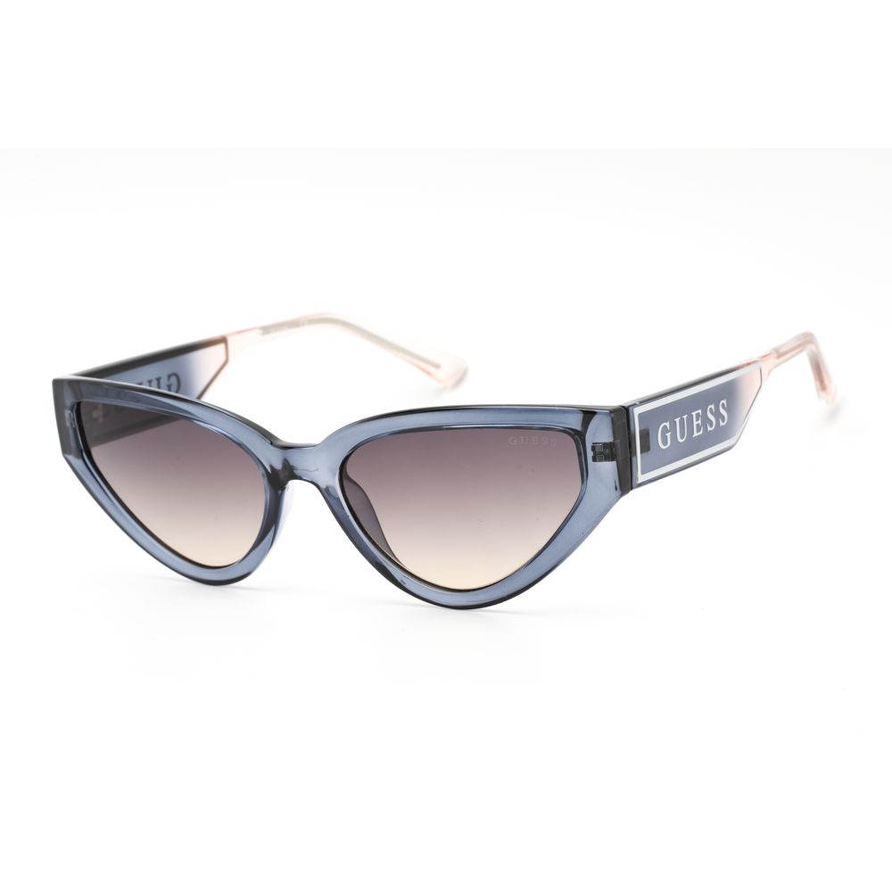 

Синие пластиковые солнцезащитные очки GUESS