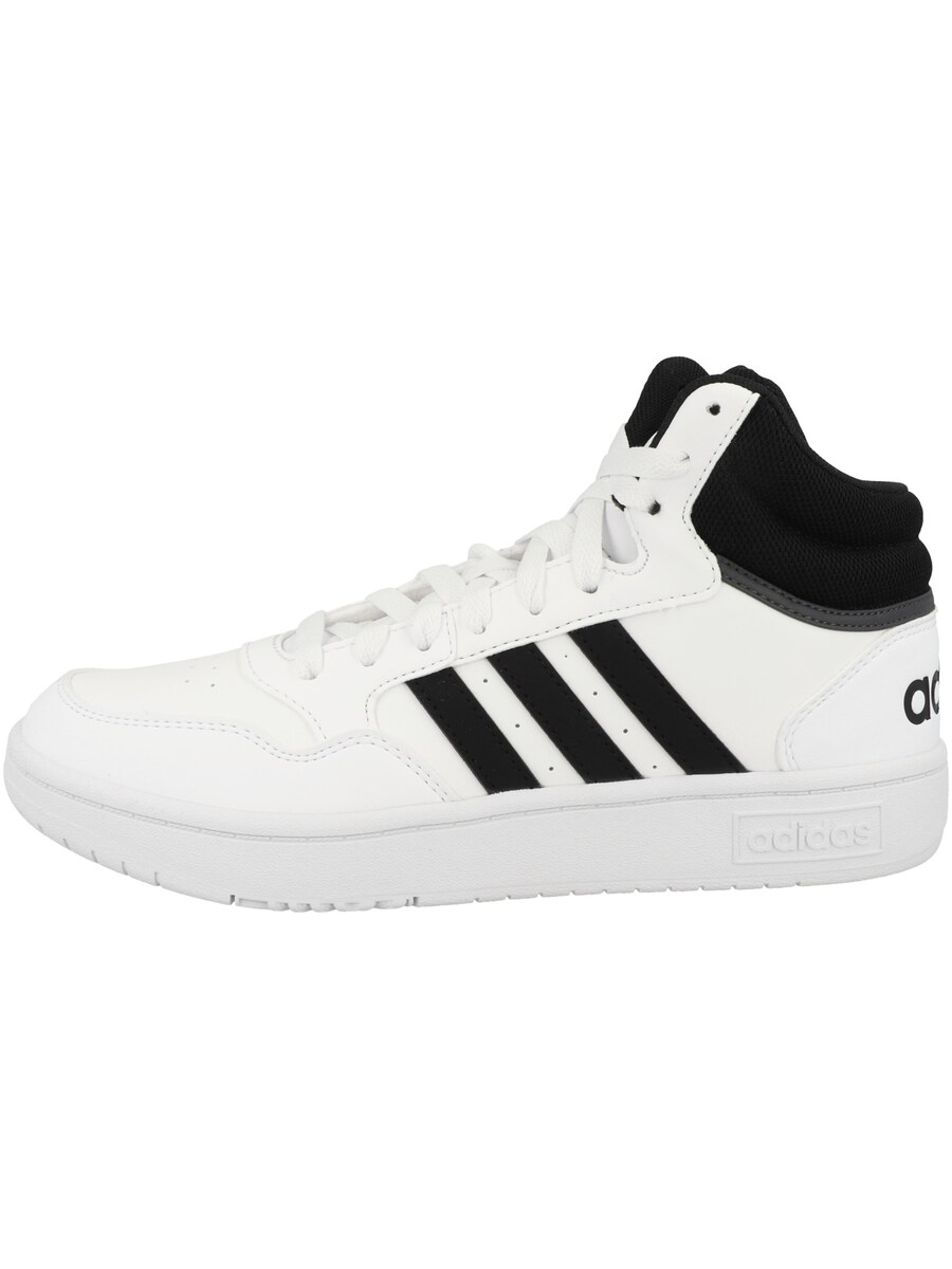 Высокие кеды ADIDAS ORIGINALS High-Top Sneakers Hoops 3, белый — фото 2