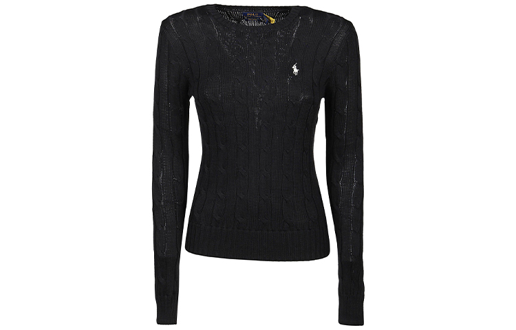 Polo Ralph Lauren Свитер FW21 женский черный — фото 3