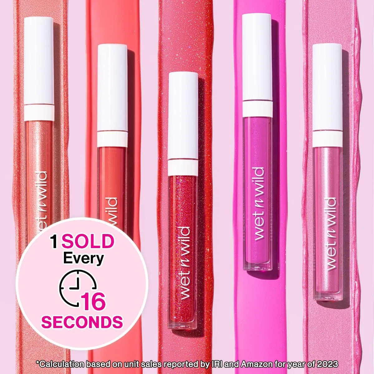 Блеск для губ Wet 'n' Wild Megaslicks Lip Gloss Strawberry Ice красный — фото 2
