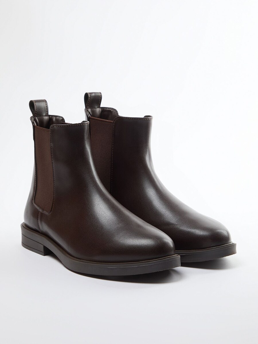 Ботинки челси Trendyol, Dark brown — фото 2