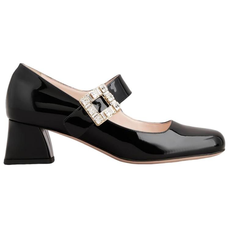 Très Vivier Инкрустированные пряжкой лодочки Roger Vivier — фото 2