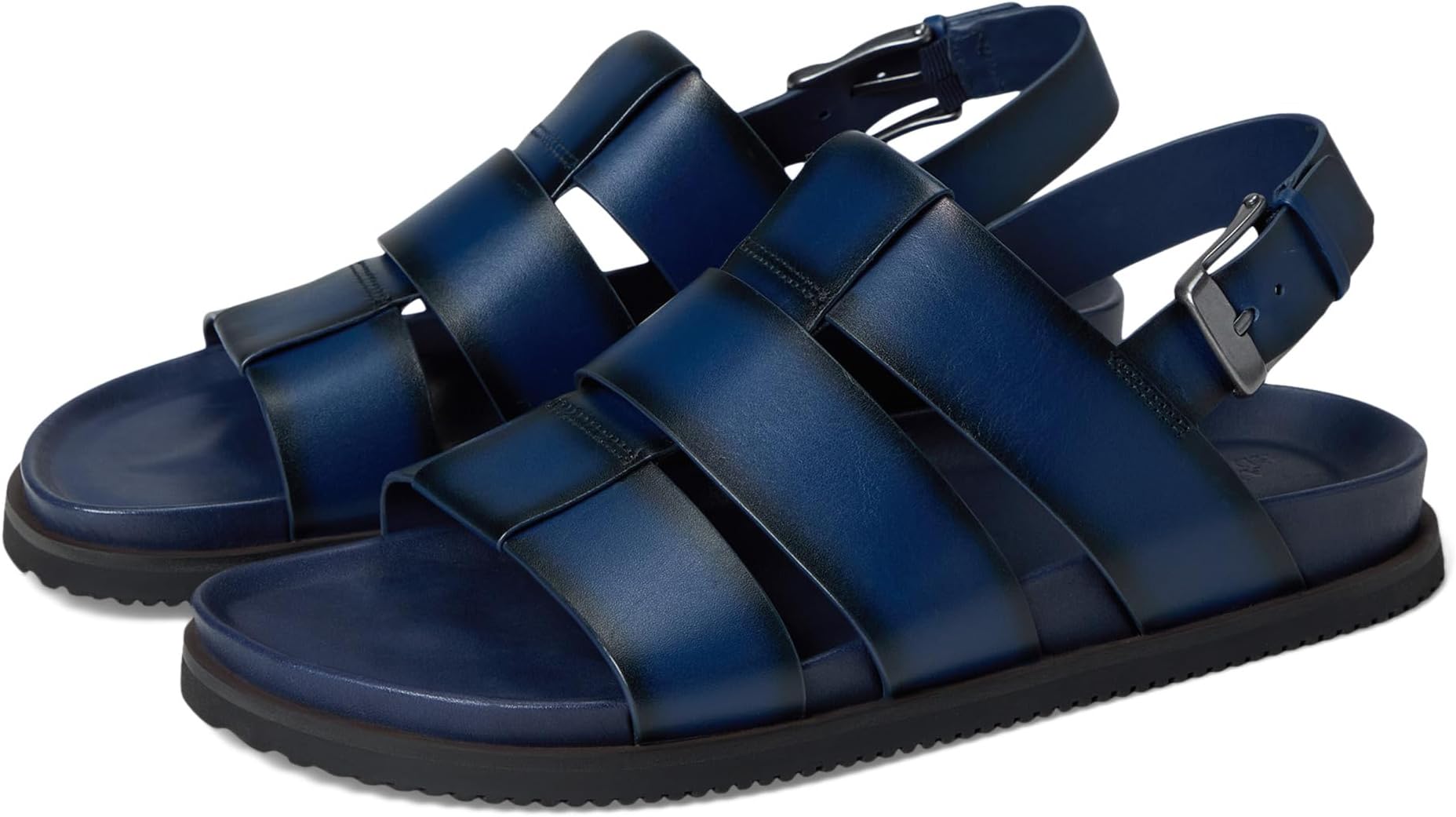 

Мужские сандалии Damien Fisherman Allen Edmonds, Navy Leather