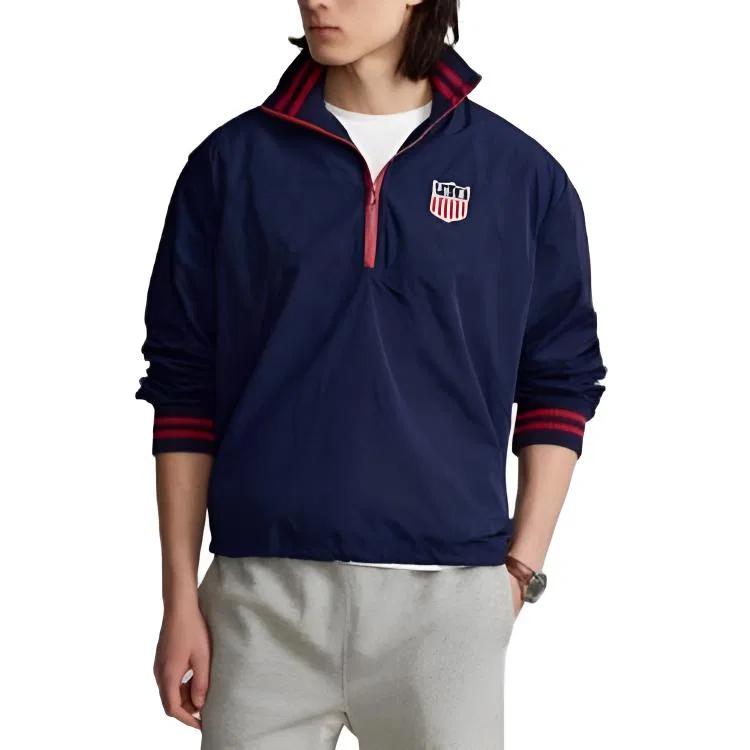 Куртка Polo Ralph Lauren мужская Marine Blue — фото 4