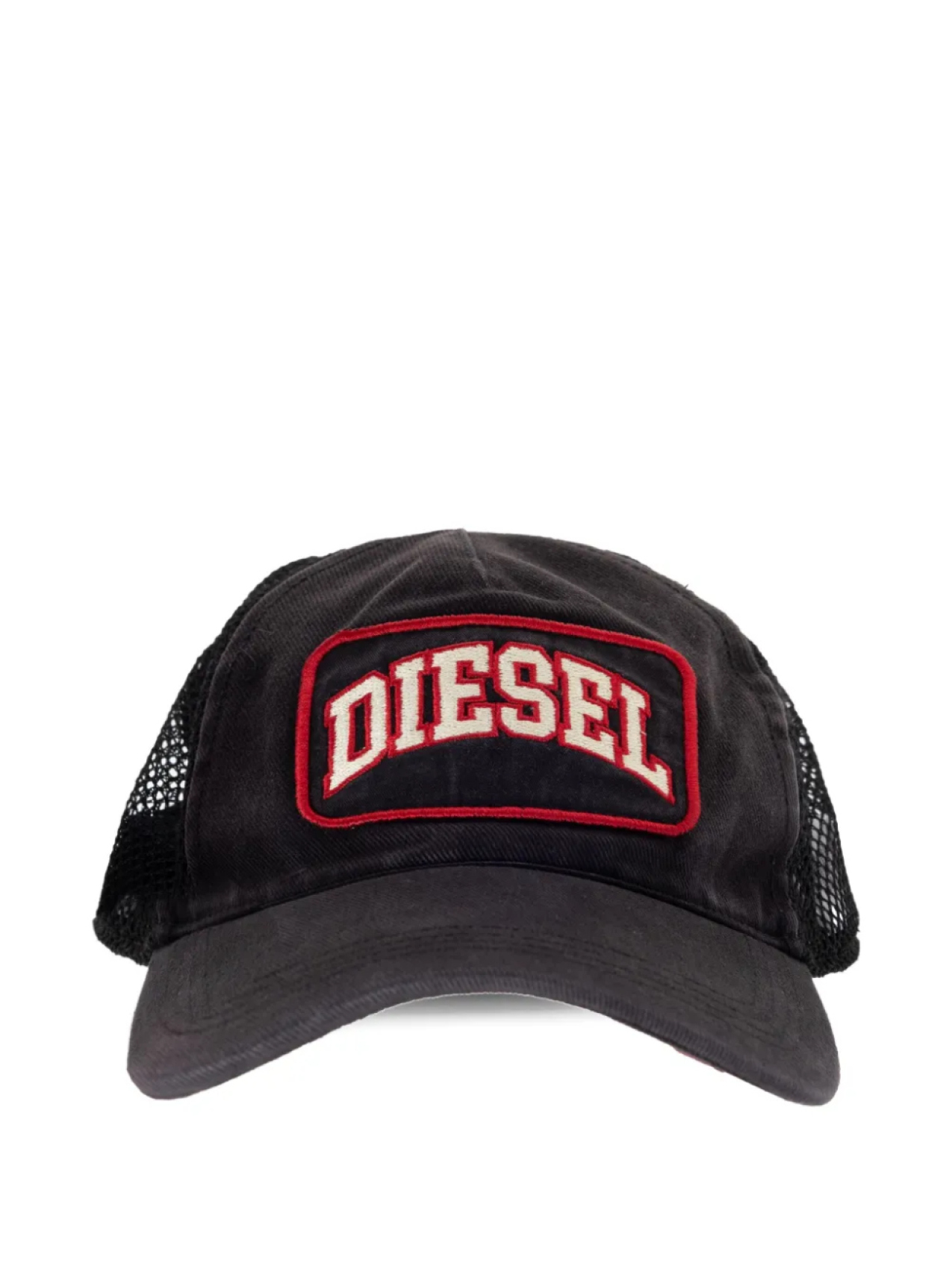 

Кепка с сетчатыми панелями Diesel, черный