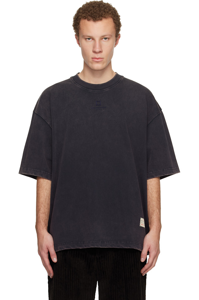 

Wooyoungmi Футболка-Трансформер темно-синего цвета