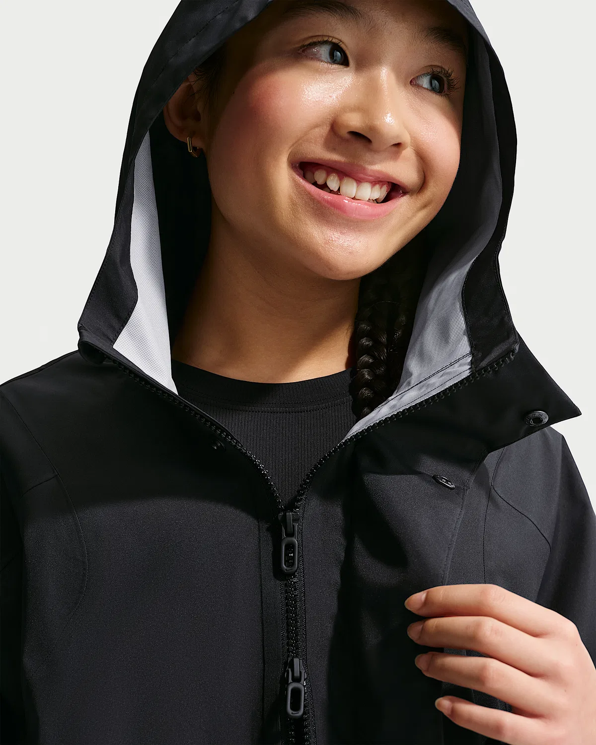 Детская куртка Nike MAVN Storm-FIT ADV от дождя, Black/Black — фото 3