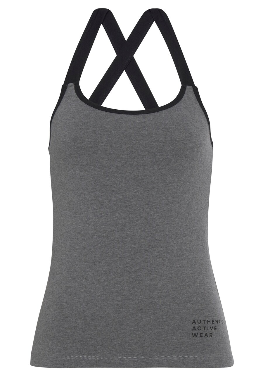 

Спортивный топ VIVANCE Sports Top Active, цвет mottled grey
